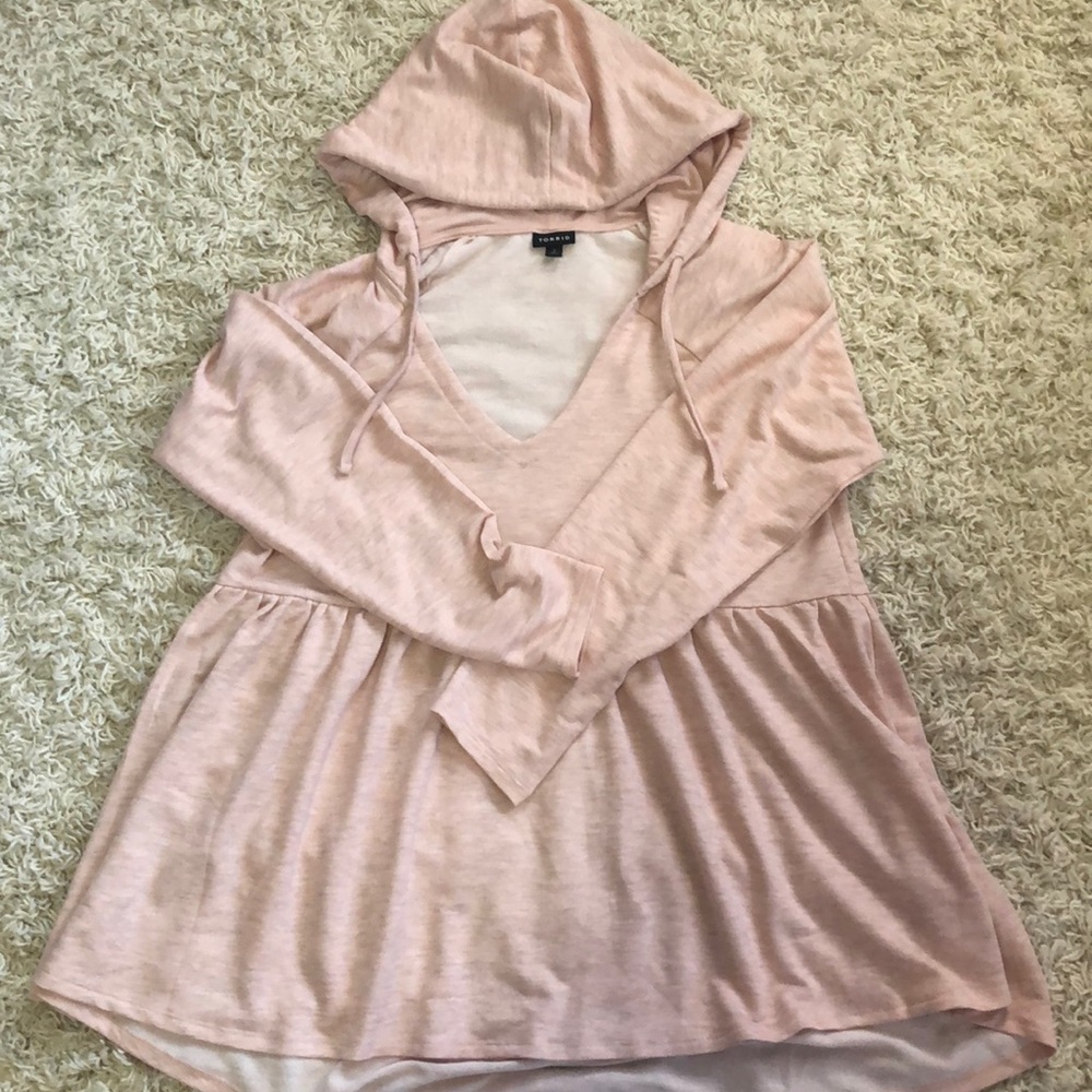 Torrid hooded top